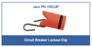 CBCLIP | CBCLIP..Circuit Breaker Lock out..ORANGE CLIP ONLY 